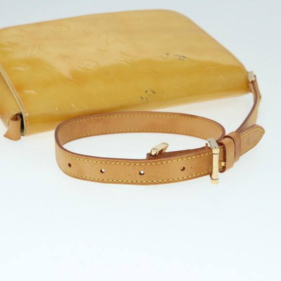 LOUIS VUITTON Monogram Vernis Thompson Street Bag Lime Yellow M91071 - Picture 7 of 12